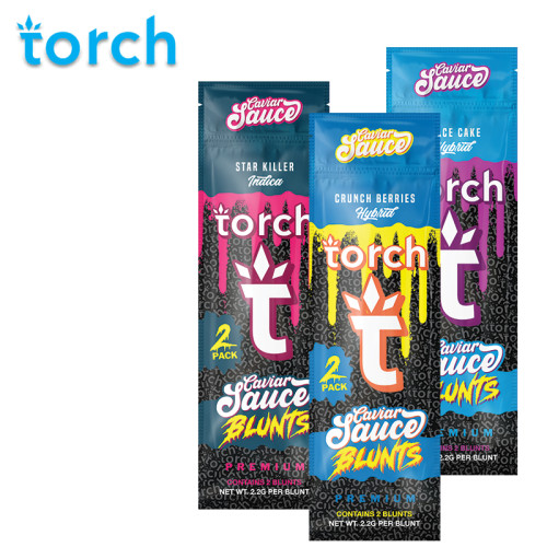 TORCH CAVIAR SAUCE BLEND BLUNTS 2.2GM/2CT/10PK